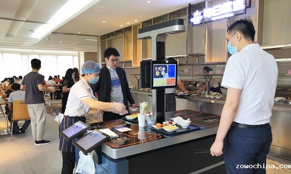 智慧食堂刷脸结算台:人脸识别支付更加方便! 智慧食堂刷脸结算台:人脸识别支付更加方便!