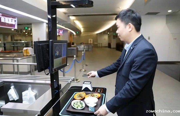 菜品识别结算台 为智慧食堂带来高效便捷的服务！