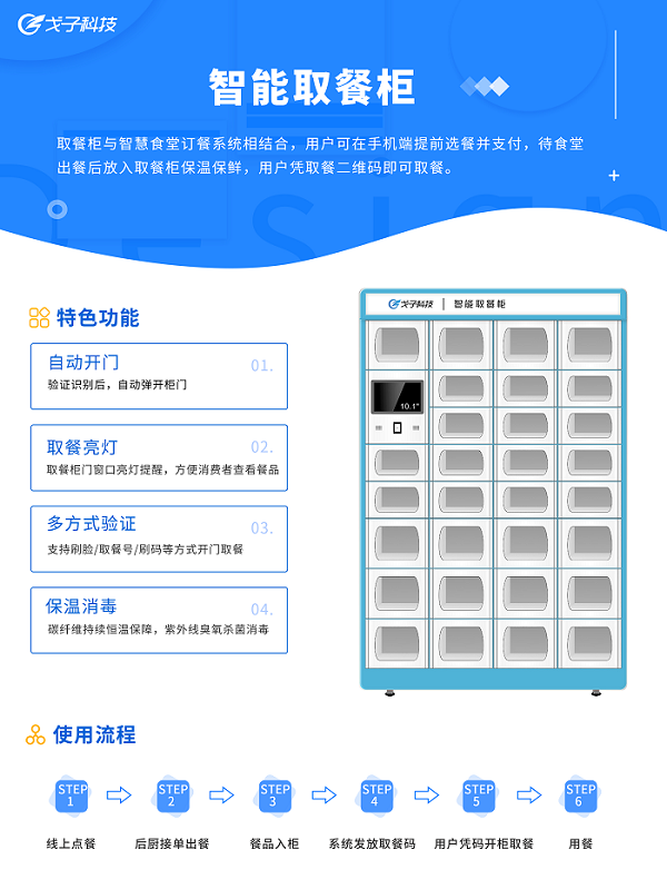 智能取餐柜 智能取餐柜
